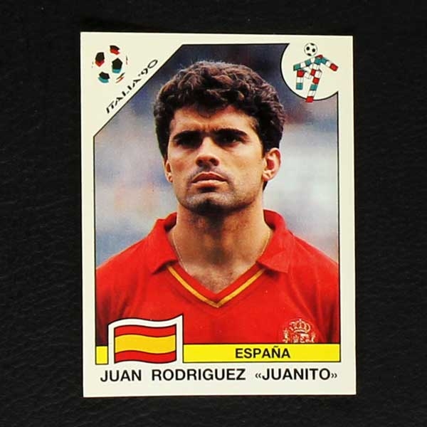 Italia 90 Nr. 350 Panini Sticker Juan Rodriguez