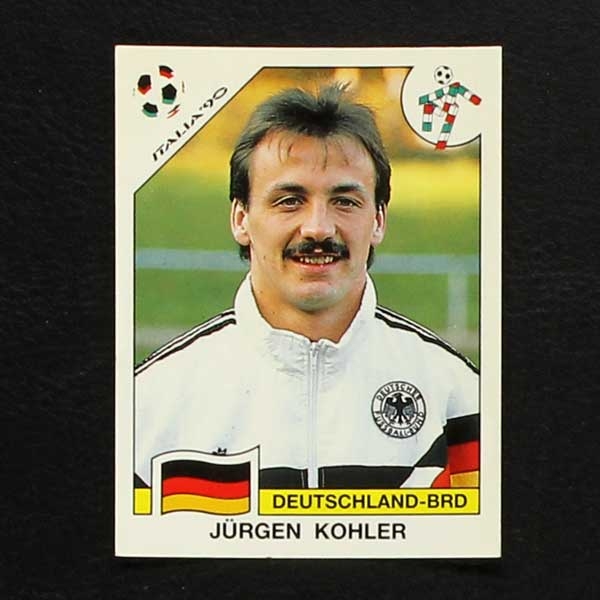 Italia 90 Nr. 253 Panini Sticker Jürgen Kohler