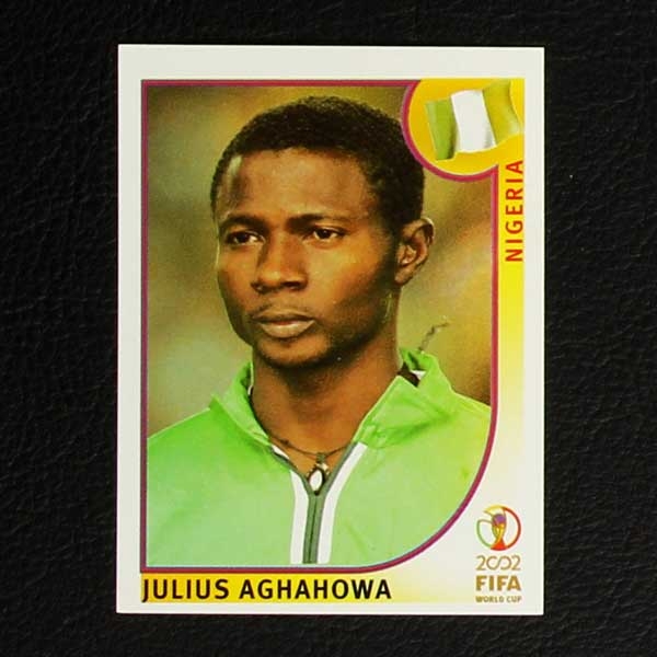 Korea Japan 2002 No. 420 Panini sticker Julius Aghahowa