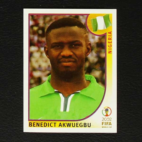 Korea Japan 2002 Nr. 417 Panini Sticker Akwuegbu