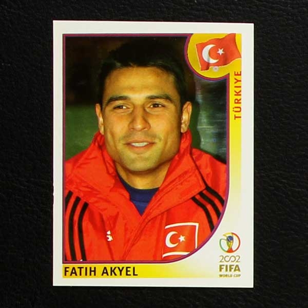 Korea Japan 2002 Nr. 190 Panini Sticker Fatih Akyel