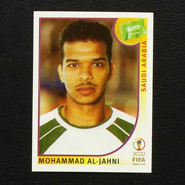 Korea Japan 2002 No. 338 Panini sticker Al-Jahni