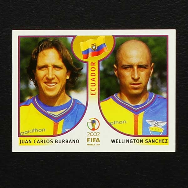 Korea Japan 2002 Nr. 518 Panini Sticker Barbano - Sanchez