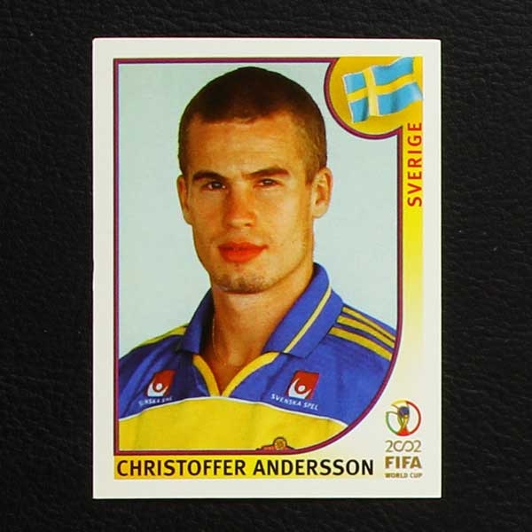 Korea Japan 2002 Nr. 445 Panini Sticker C. Andersson