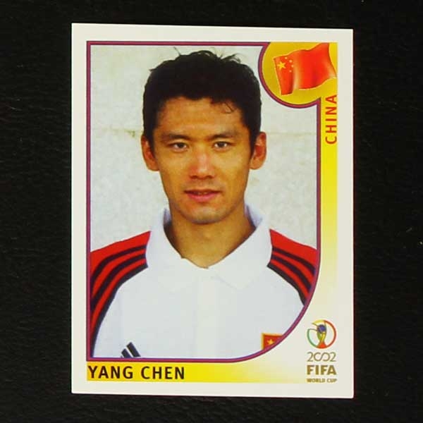 Korea Japan 2002 Nr. 221 Panini Sticker Yang Chen