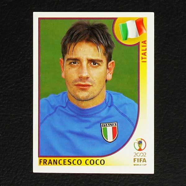 Korea Japan 2002 Nr. 464 Panini Sticker Francesco Coco