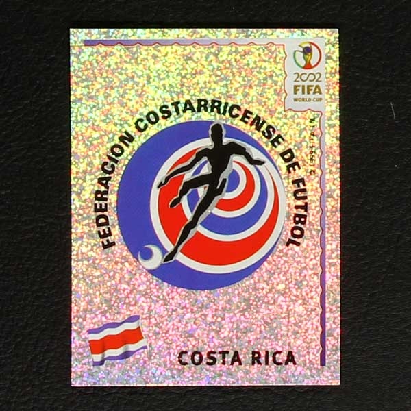 Korea Japan 2002 No. 224 Panini sticker Costa Rica badge