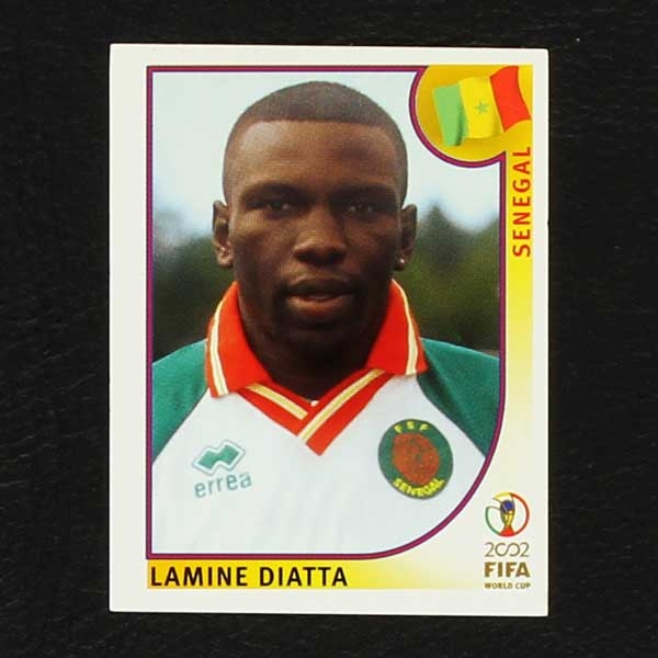 Korea Japan 2002 Nr. 048 Panini Sticker Lamine Diatta