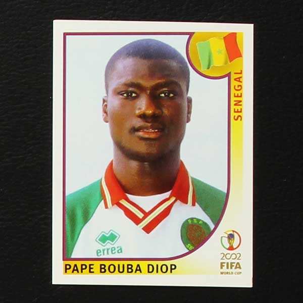 Korea Japan 2002 Nr. 051 Panini Sticker Pape Bouba Diop