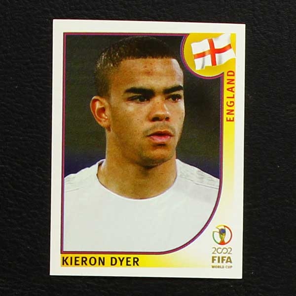 Korea Japan 2002 Nr. 429 Panini Sticker Kieron Dyer