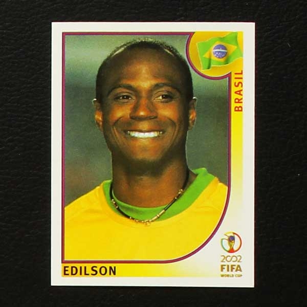 Korea Japan 2002 Nr. 186 Panini Sticker Edilson