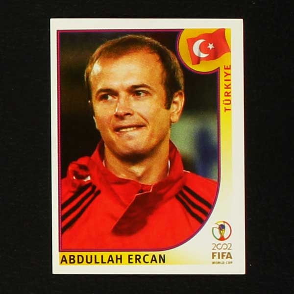 Korea Japan 2002 Nr. 196 Panini Sticker Abdullah Ercan