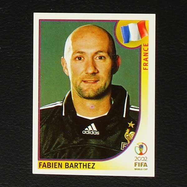 Korea Japan 2002 Nr. 027 Panini Sticker Fabien Barthez