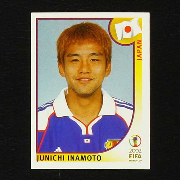 Korea Japan 2002 Nr. 542 Panini Sticker Inamoto