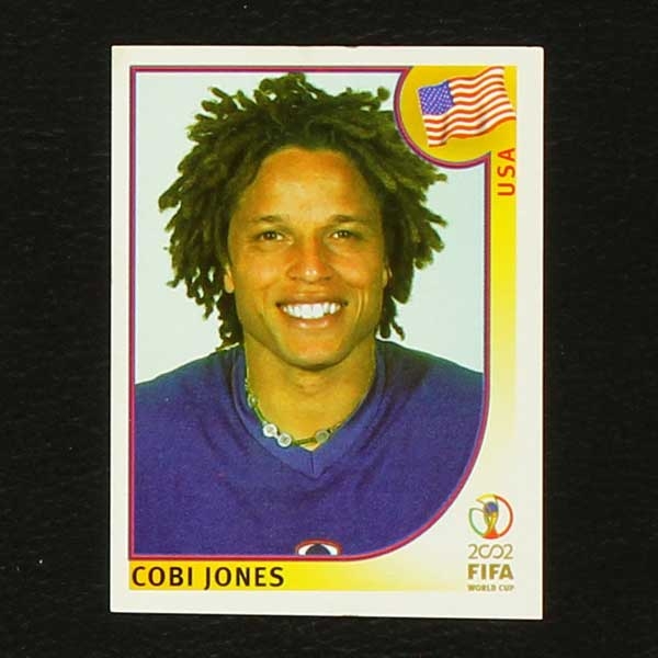 Korea Japan 2002 No. 287 Panini sticker Cobi Jones