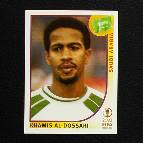 Korea Japan 2002 Nr. 340 Panini Sticker K. Al-Dossari