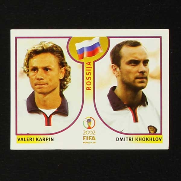 Korea Japan 2002 Nr. 526 Panini Sticker Kholkhov - Karpin