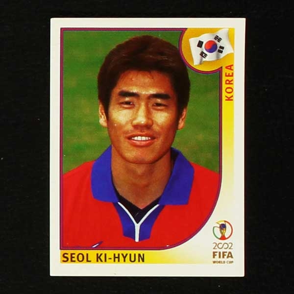 Korea Japan 2002 No. 256 Panini sticker Seol Ki-Hyun