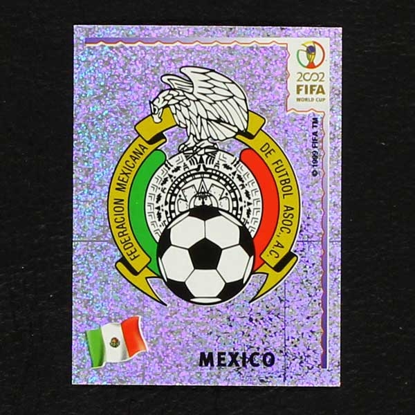 Korea Japan 2002 Nr. 494 Panini Sticker Mexico Wappen