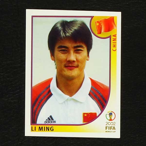 Korea Japan 2002 Nr. 213 Panini Sticker Li Ming