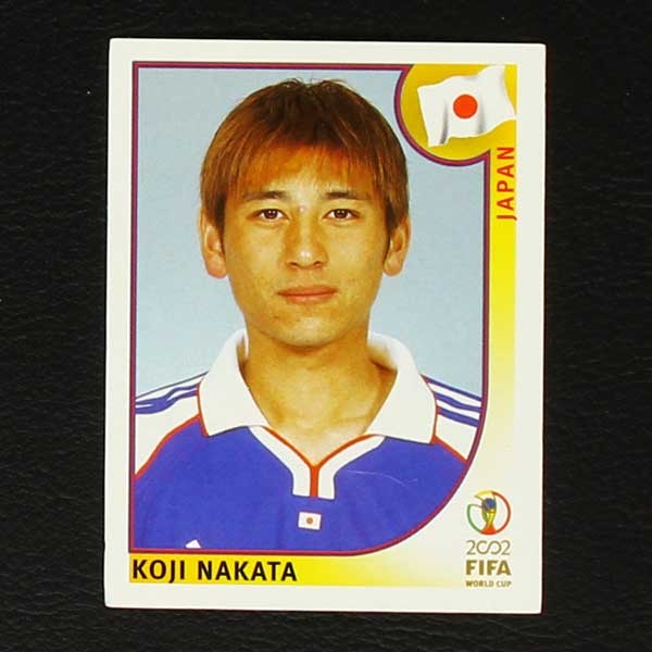 Korea Japan 2002 Nr. 537 Panini Sticker Nakata