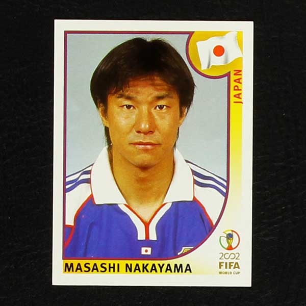 Korea Japan 2002 Nr. 544 Panini Sticker Nakayama