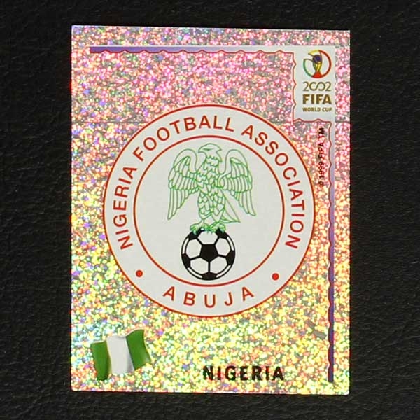 Korea Japan 2002 No. 404 Panini sticker Nigeria badge