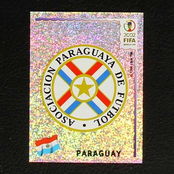 Korea Japan 2002 Nr. 134 Panini Sticker Paraguay Wappen