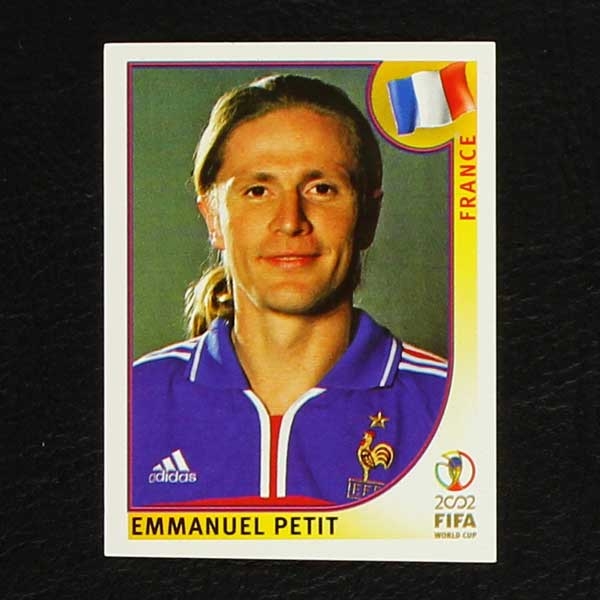 Korea Japan 2002 Nr. 034 Panini Sticker Emmanuel Petit