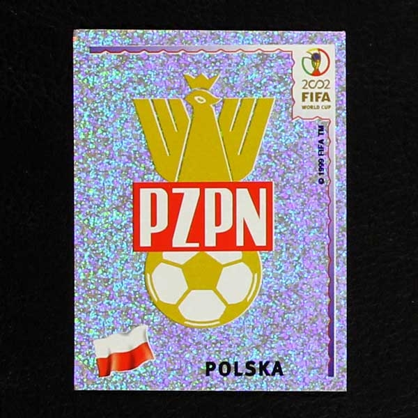 Korea Japan 2002 Nr. 260 Panini Sticker Polska Wappen