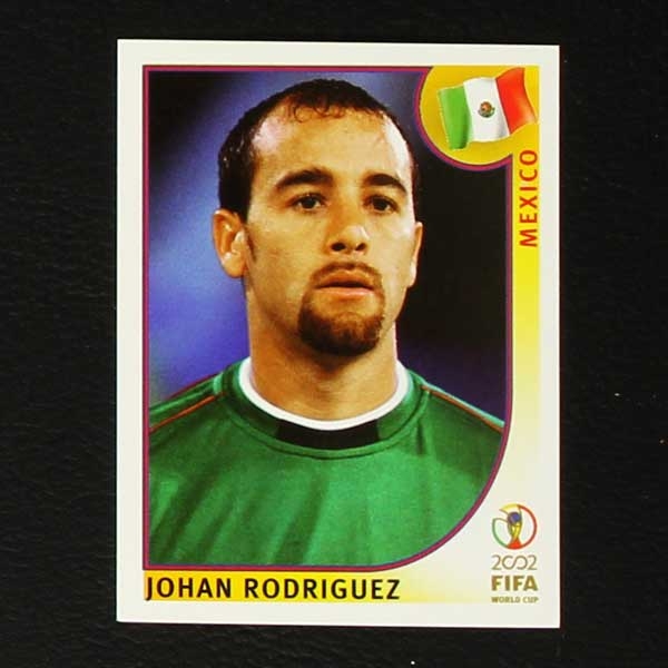 Korea Japan 2002 Nr. 502 Panini Sticker Rodriguez