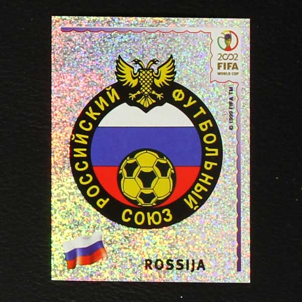 Korea Japan 2002 Nr. 521 Panini Sticker Russia Wappen