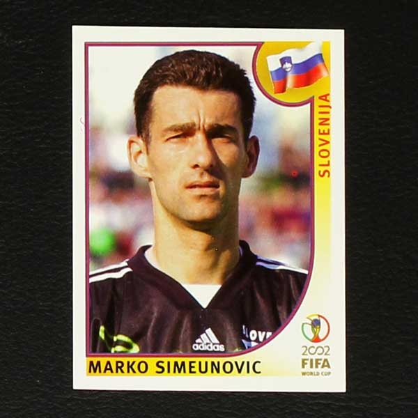 Korea Japan 2002 Nr. 117 Panini Sticker Simeunovic