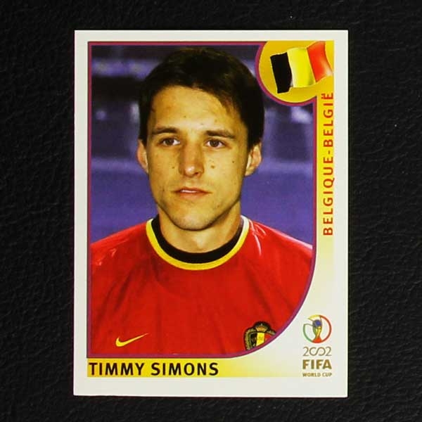 Korea Japan 2002 Nr. 559 Panini Sticker Timmy Simons