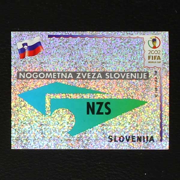 Korea Japan 2002 Nr. 116 Panini Sticker Slovenija Wappen