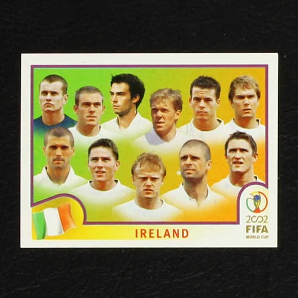 Korea Japan 2002 Nr. 349 Panini Sticker Team Ireland