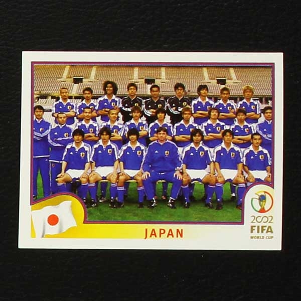 Korea Japan 2002 Nr. 531 Panini Sticker Team Japan