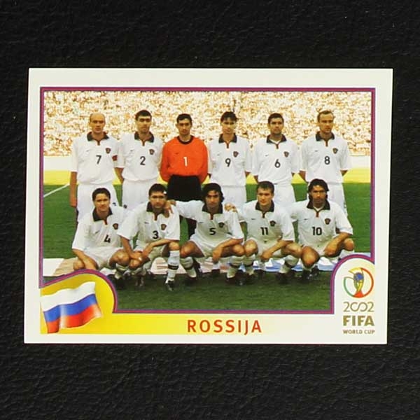 Korea Japan 2002 Nr. 524 Panini Sticker Team Russia