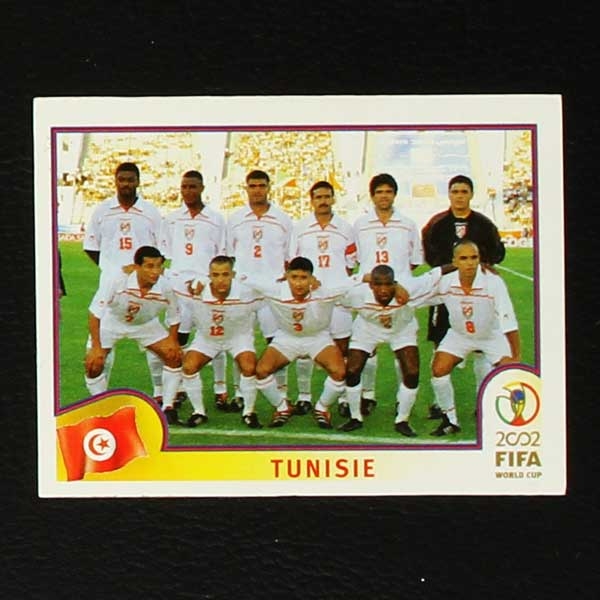 Korea Japan 2002 Nr. 570 Panini Sticker Team Tunesia