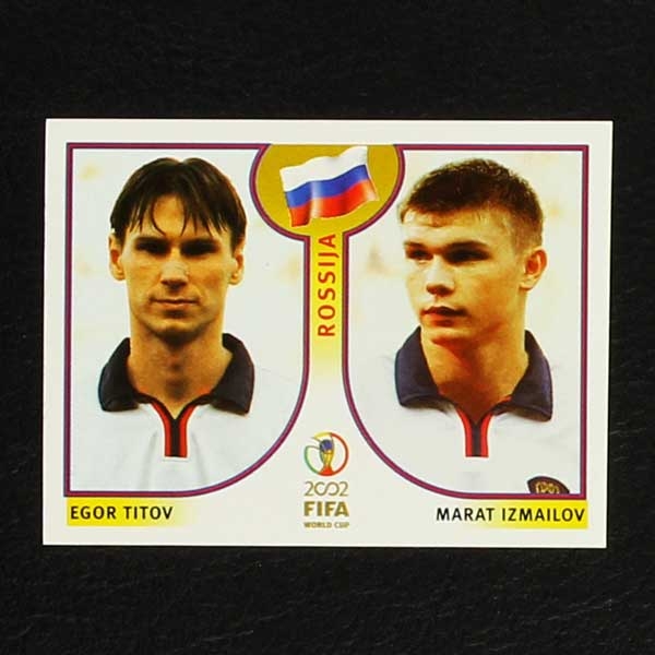 Korea Japan 2002 Nr. 529 Panini Sticker Titov - Izmailov