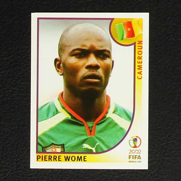 Korea Japan 2002 No. 374 Panini sticker Pierre Wome