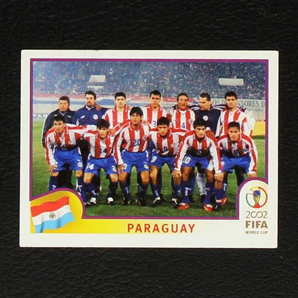 Korea Japan 2002 Nr. 133 Panini Sticker Team Paraguay