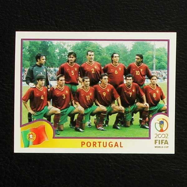 Korea Japan 2002 Nr. 295 Panini Sticker Team Portugal