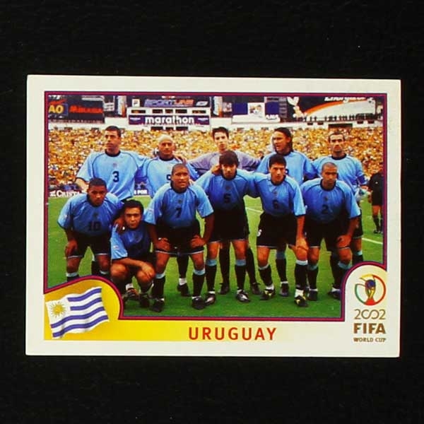 Korea Japan 2002 Nr. 061 Panini Sticker Team Uruguay