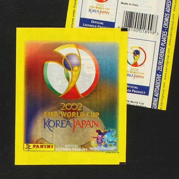 Korea Japan 2002 Panini Sticker Tüte