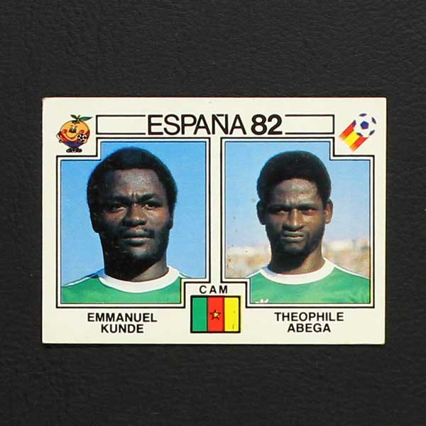 Espana 82 Nr. 095 Panini sticker Kunde / Abega