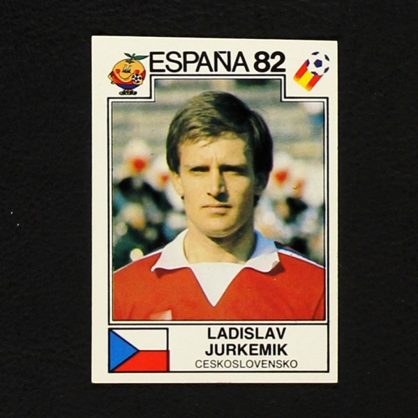 Espana 82 Nr. 261 Panini Sticker Ladislav Jurkemik