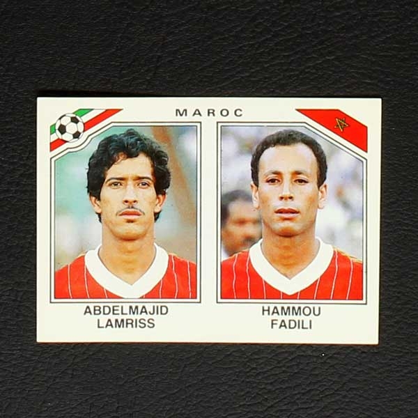 Mexico 86 Nr. 422 Panini Sticker Lamriss - Fadili