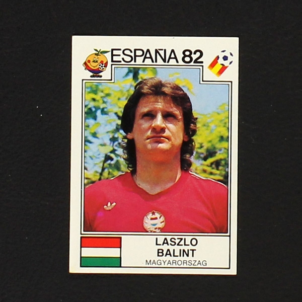 Espana 82 Nr. 187 Panini Sticker Laszlo Balint