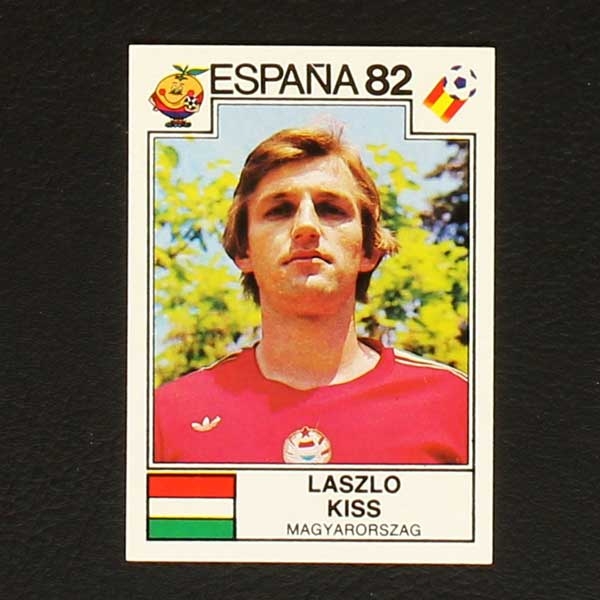 Espana 82 Nr. 196 Panini Sticker Laszlo Kiss